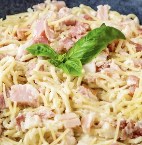 Chicken Carbonara (pasta)