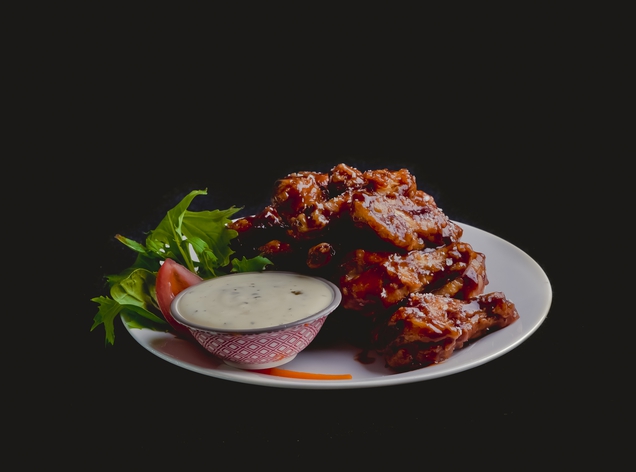 6 pics Chicken Wings