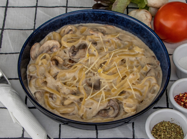 Boscaiola (Pasta) Creamy mushroom